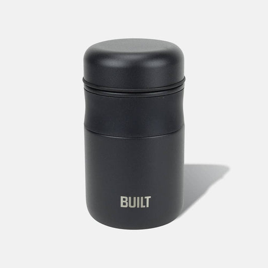 16 oz Double Wall Vacuum Insulated Food Jar - Black