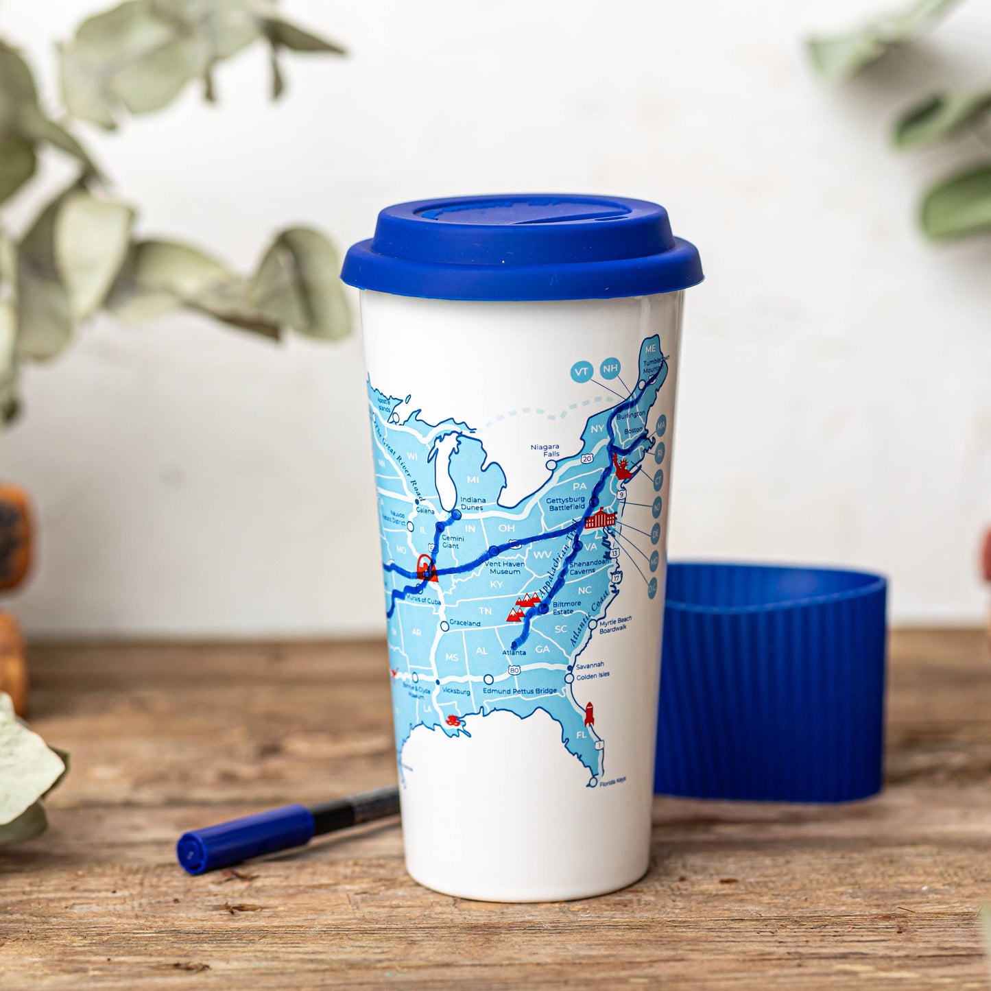 US Road Trip Mug