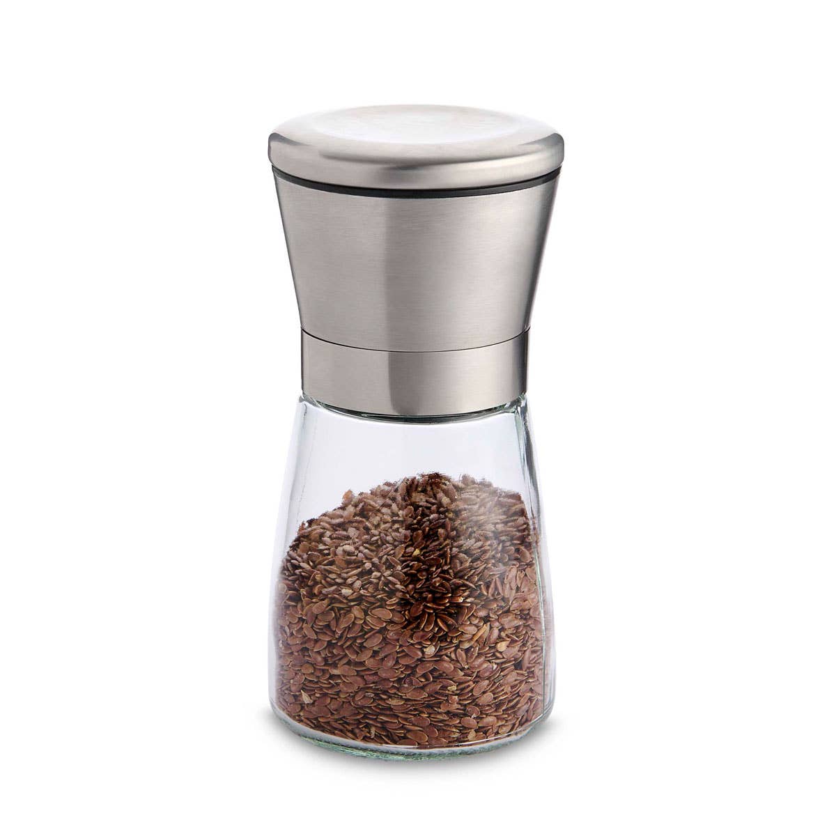 Adjustable Glass Spice, Salt and Pepper Grinder