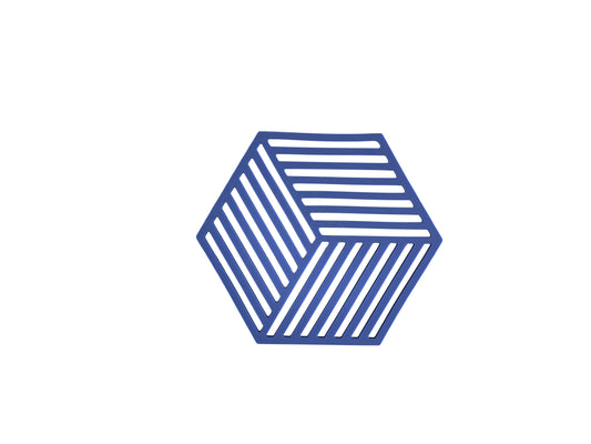 Trivet / Hexagon: Indigo