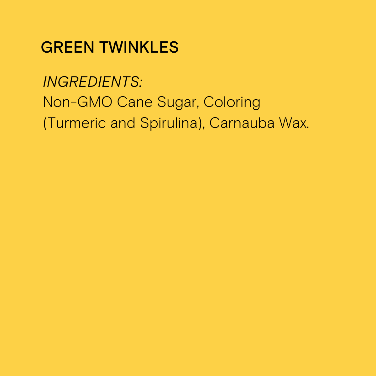 Twinkles Sanding Sugar: Green