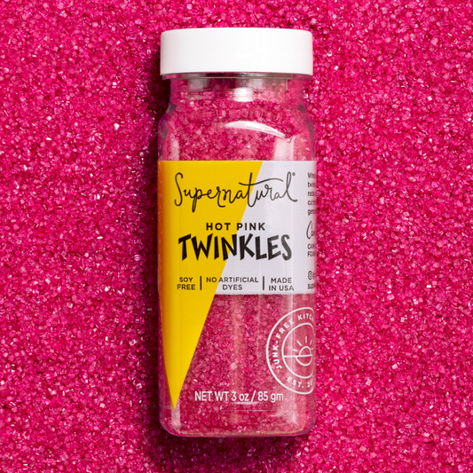 Twinkles Sanding Sugar: Hot Pink