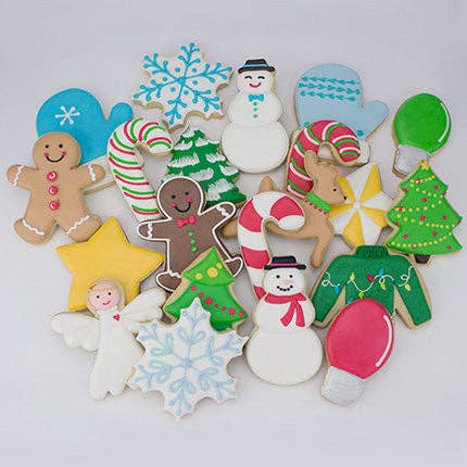 Christmas Light Bulb Cookie Cutter. (Bag of 1 Dozen)