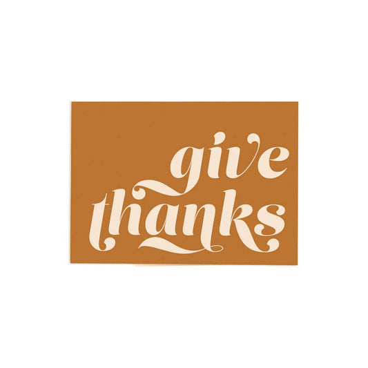 Give Thanks Card