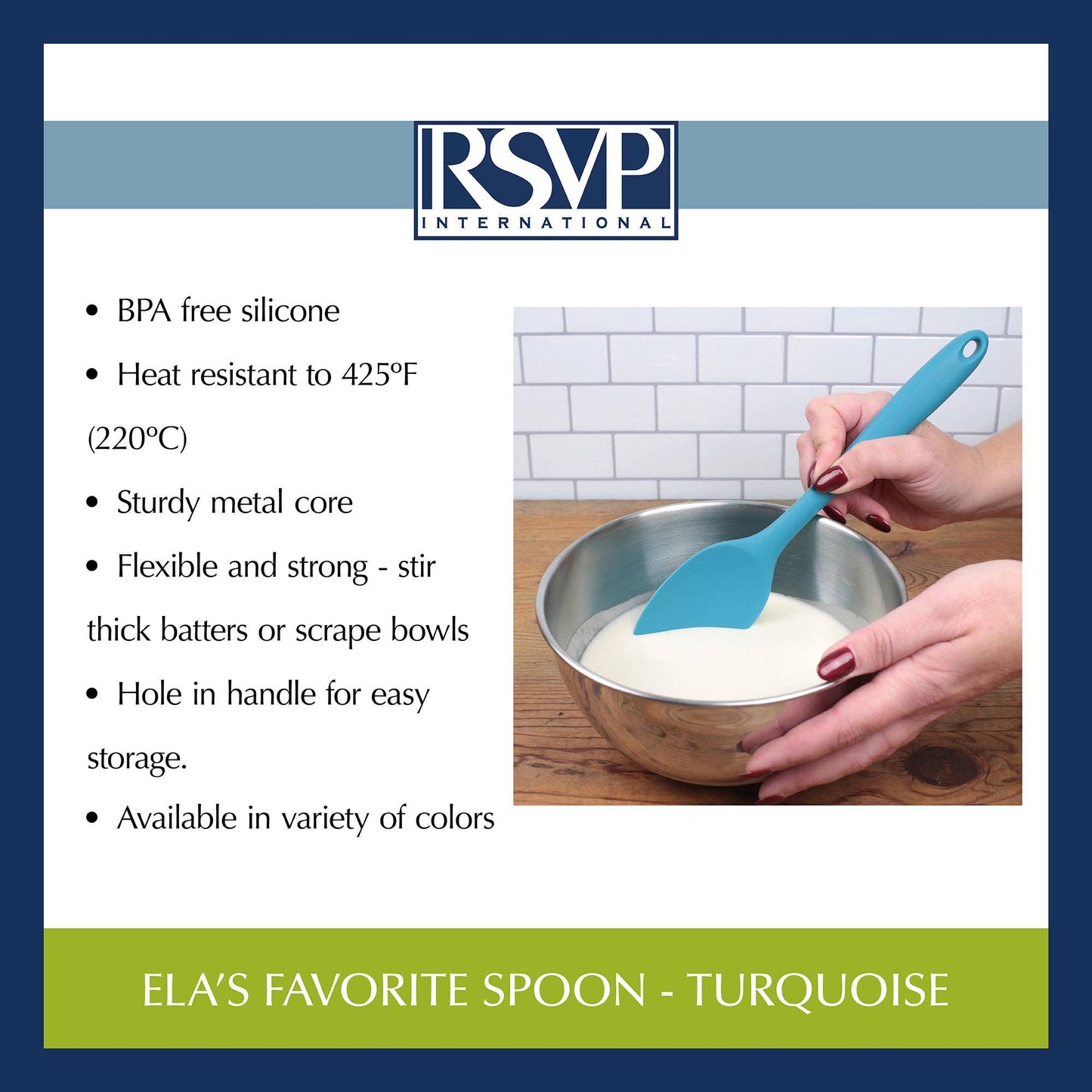 Ela's Favorite Spoon - Turquoise
