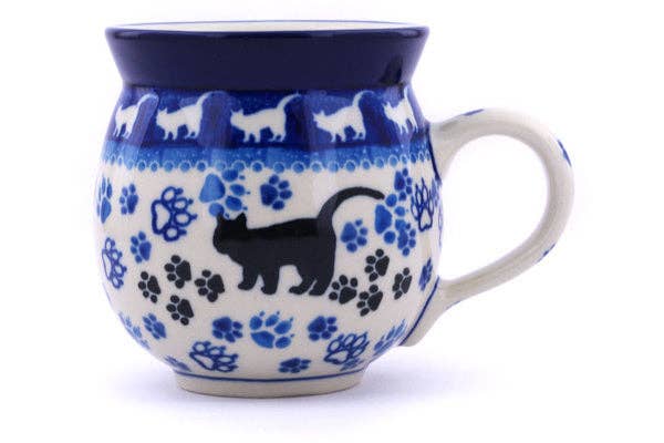 Bubble Mug 12 oz Boo Boo Kitty Paws Theme