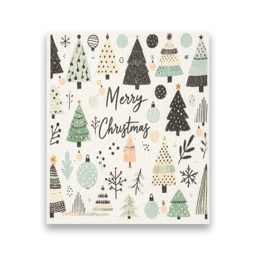 Swedish Dishcloth Christmas Trees 2024