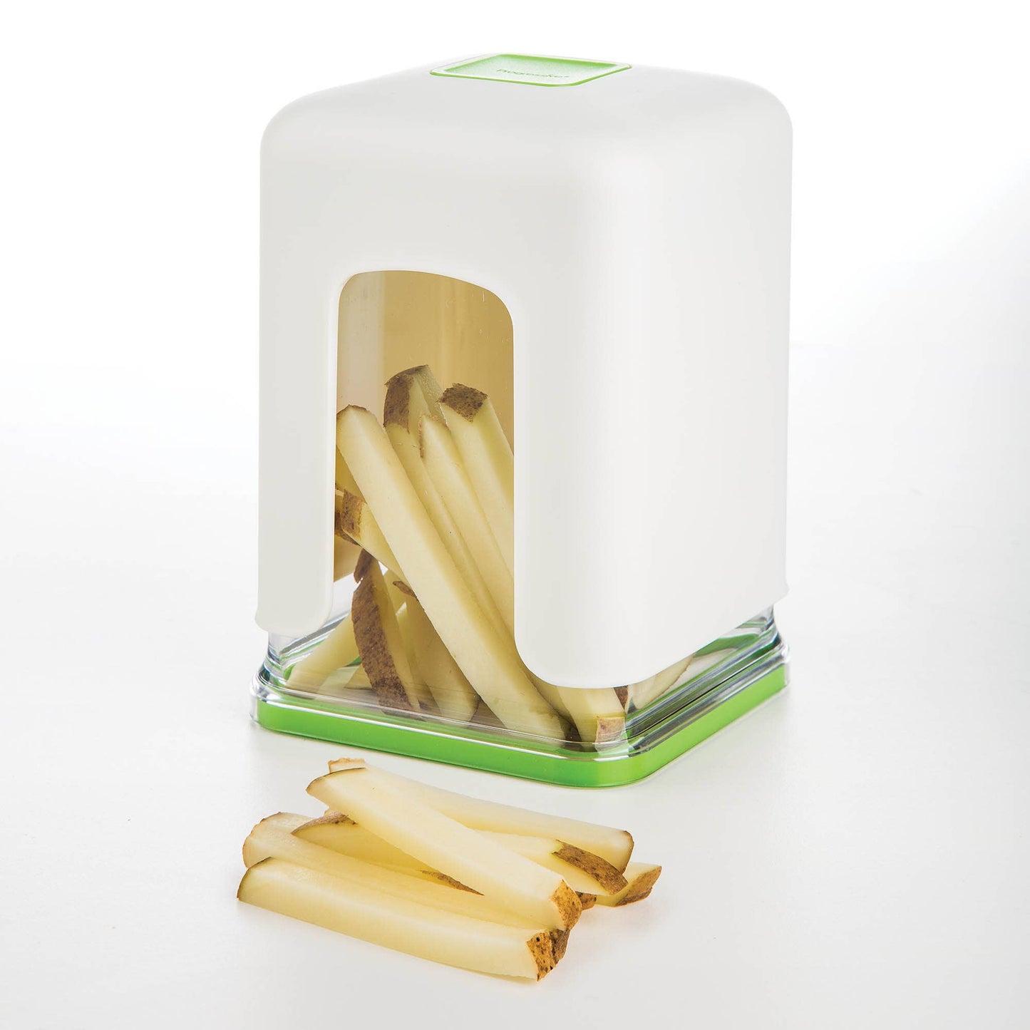 Progressive Tower Fry Cutter, Stainless Blades, For Veggies