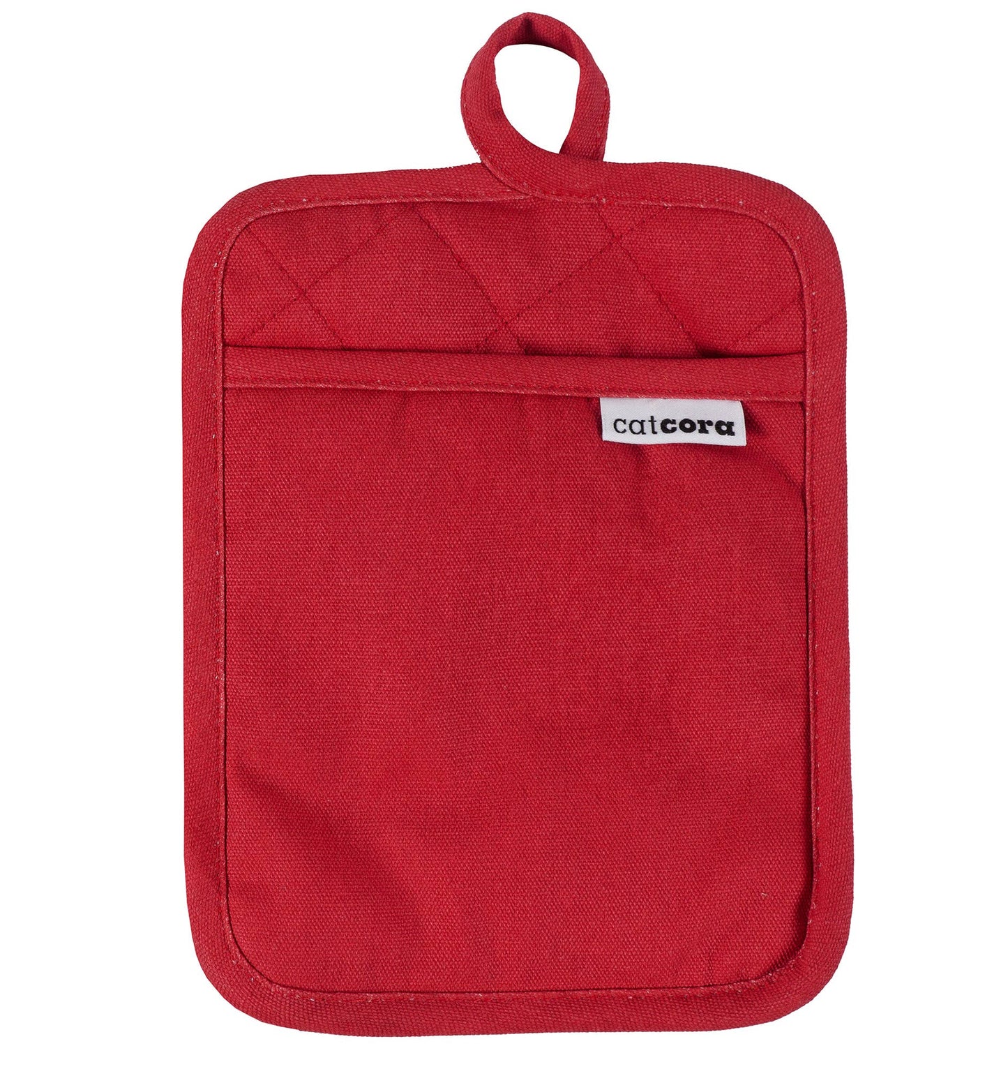 CatCora Potholder, Heavyweight Cotton and Silicone