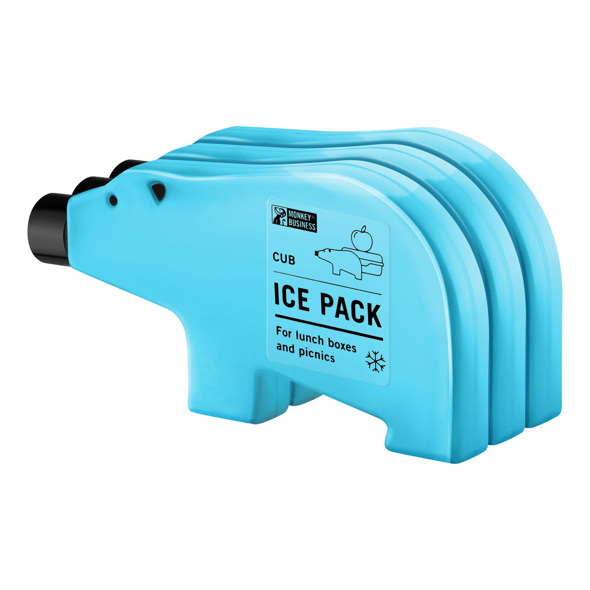 Ice Pack Set | Blue Bear Cub (Pack of 3)