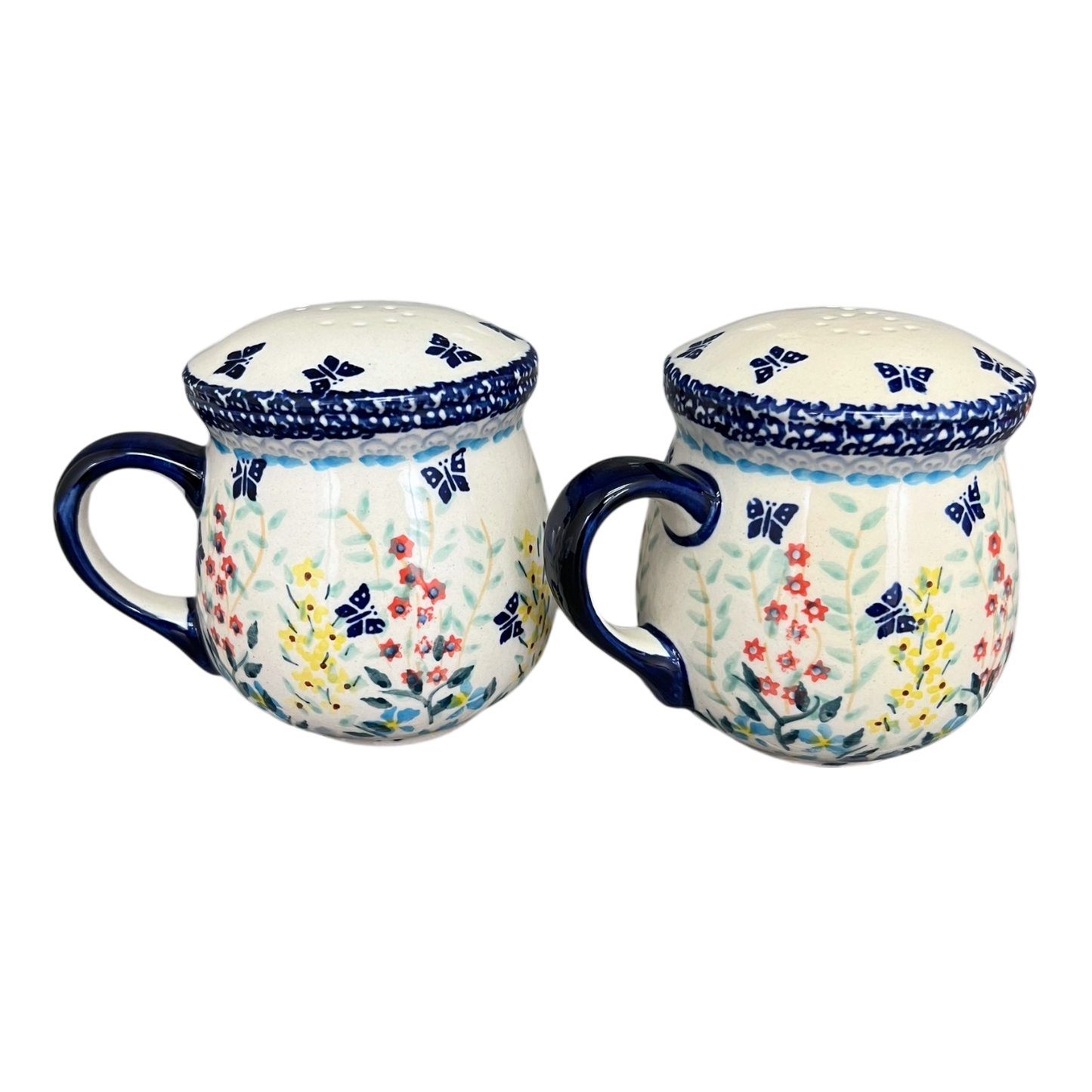 Salt & Pepper, Mug, 4" in "Butterfly Bounty" by Manufaktura | S138S-WK76