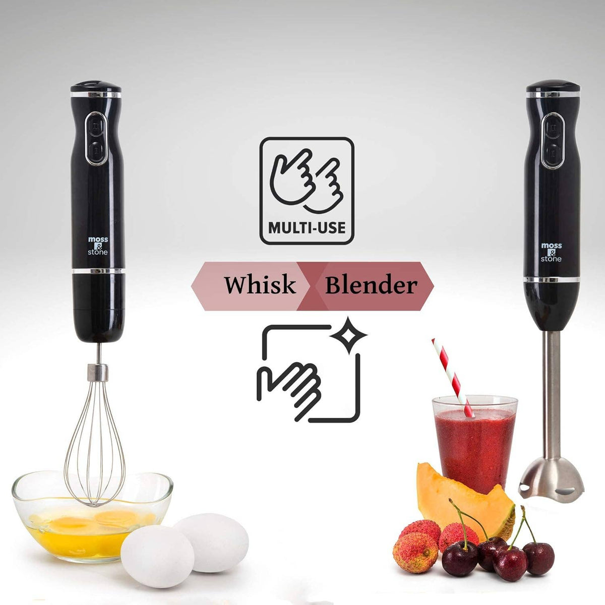 Hand Blender With Egg Whisk- 260 Watt