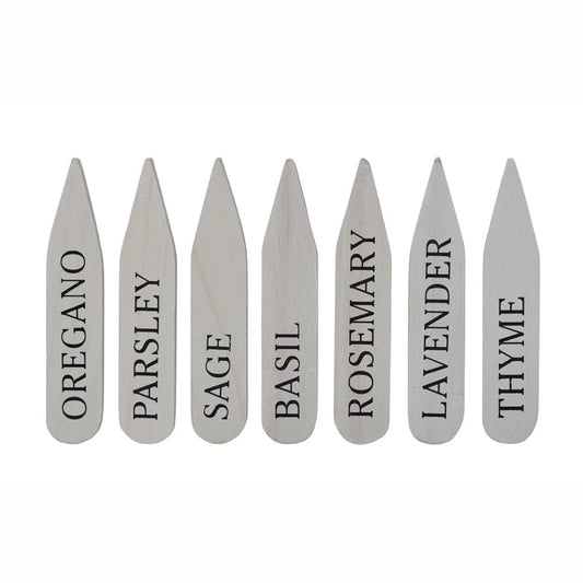 Paulownia Wood Herb Garden Markers