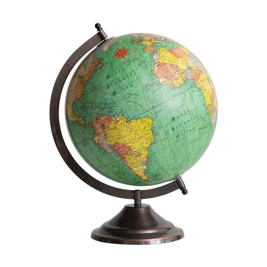 Metal & PVC Globe on Stand