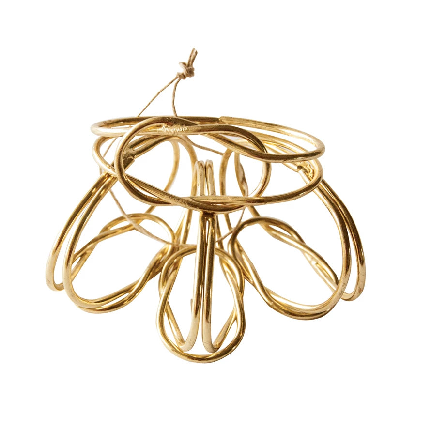 Creative Co-Op Twisted Knot Napkin Rings