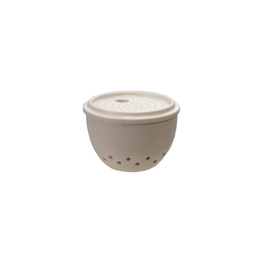 Stoneware Garlic/ Ginger Grater/Storage
