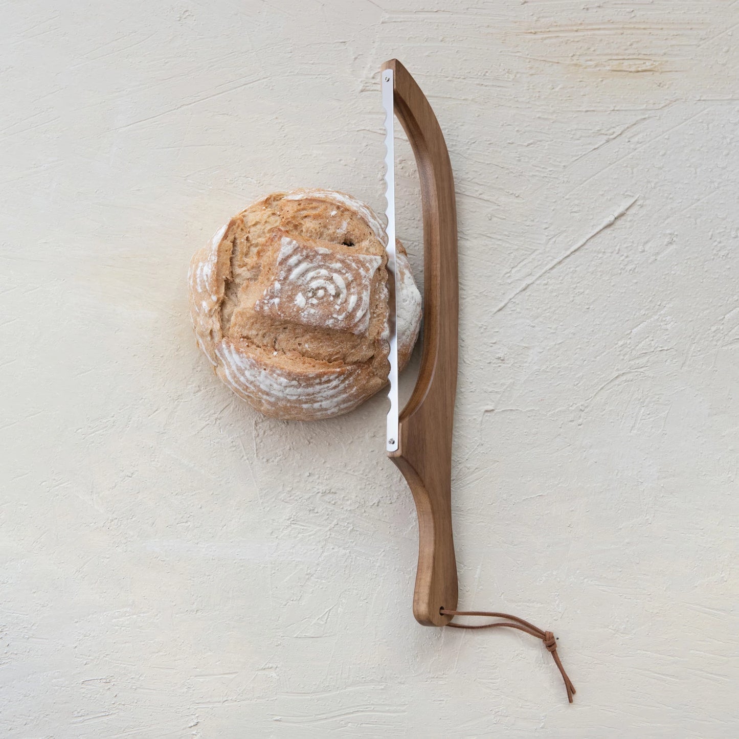 Wooden Bread Bow Knife