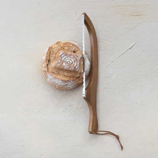 Wooden Bread Bow Knife