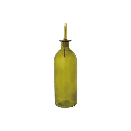 Glass Oil Cruet with Metal Stopper, 16 oz.
