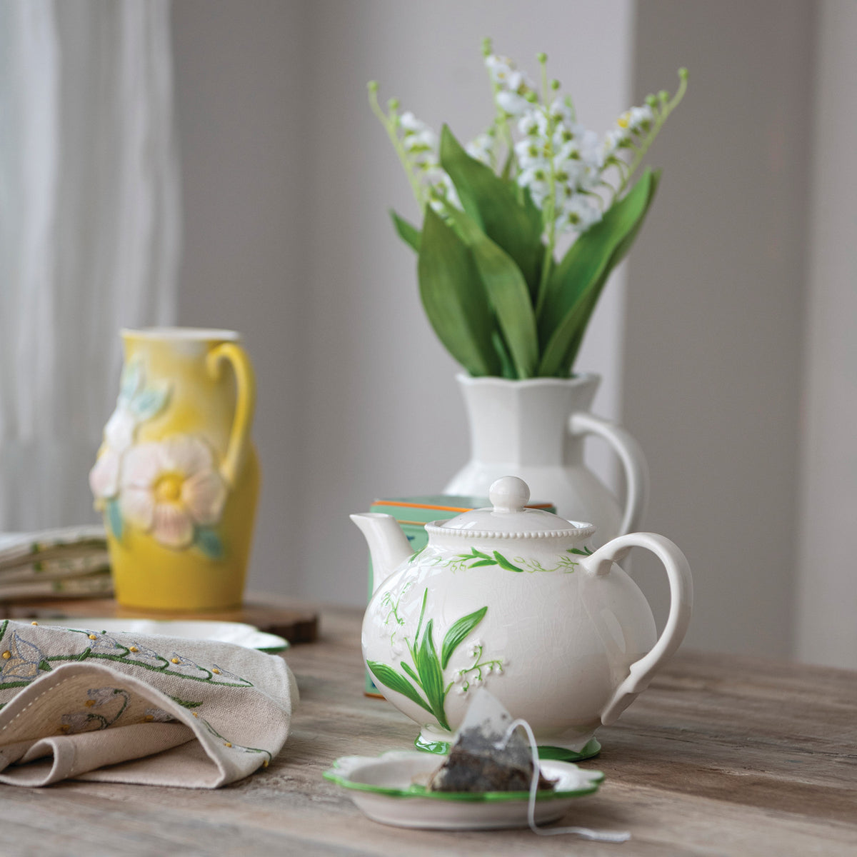 32 oz Stoneware Teapot