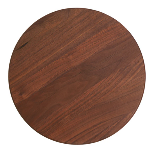 18" Walnut Lazy Suzan