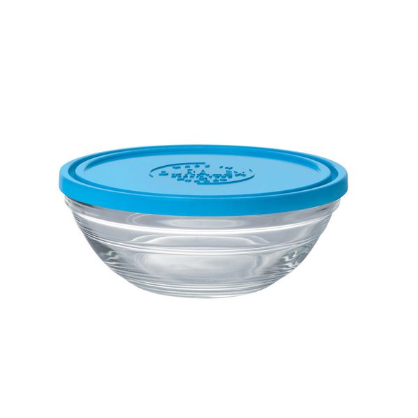 Duralex Freshbox Round Clear Bowl w/lid