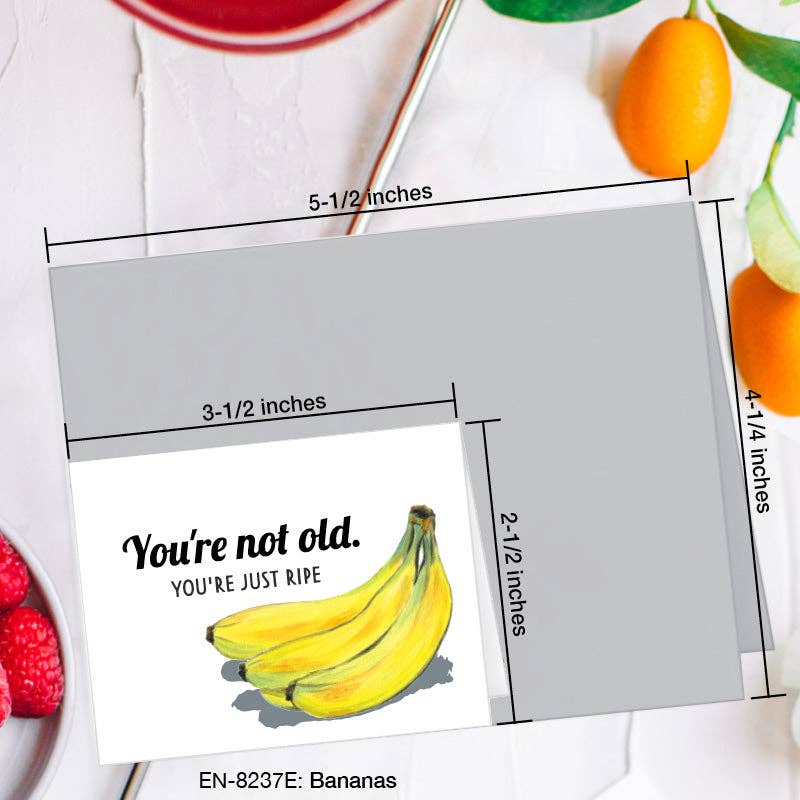 Danilo Cuevas Bananas Greeting Card