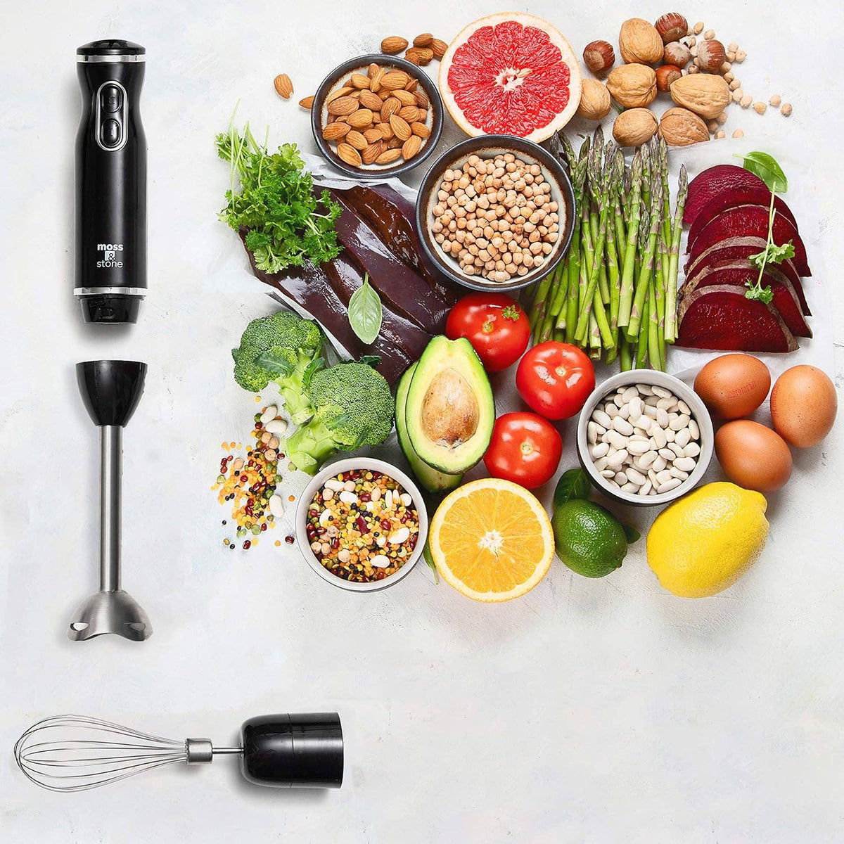 Hand Blender With Egg Whisk- 260 Watt