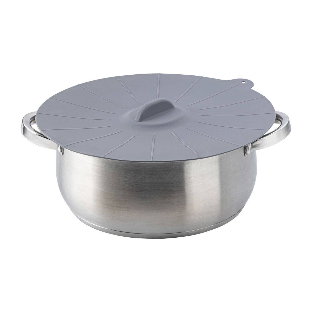 HIC Kitchen Silicone Cooking & Storage Lids, Set Of 3