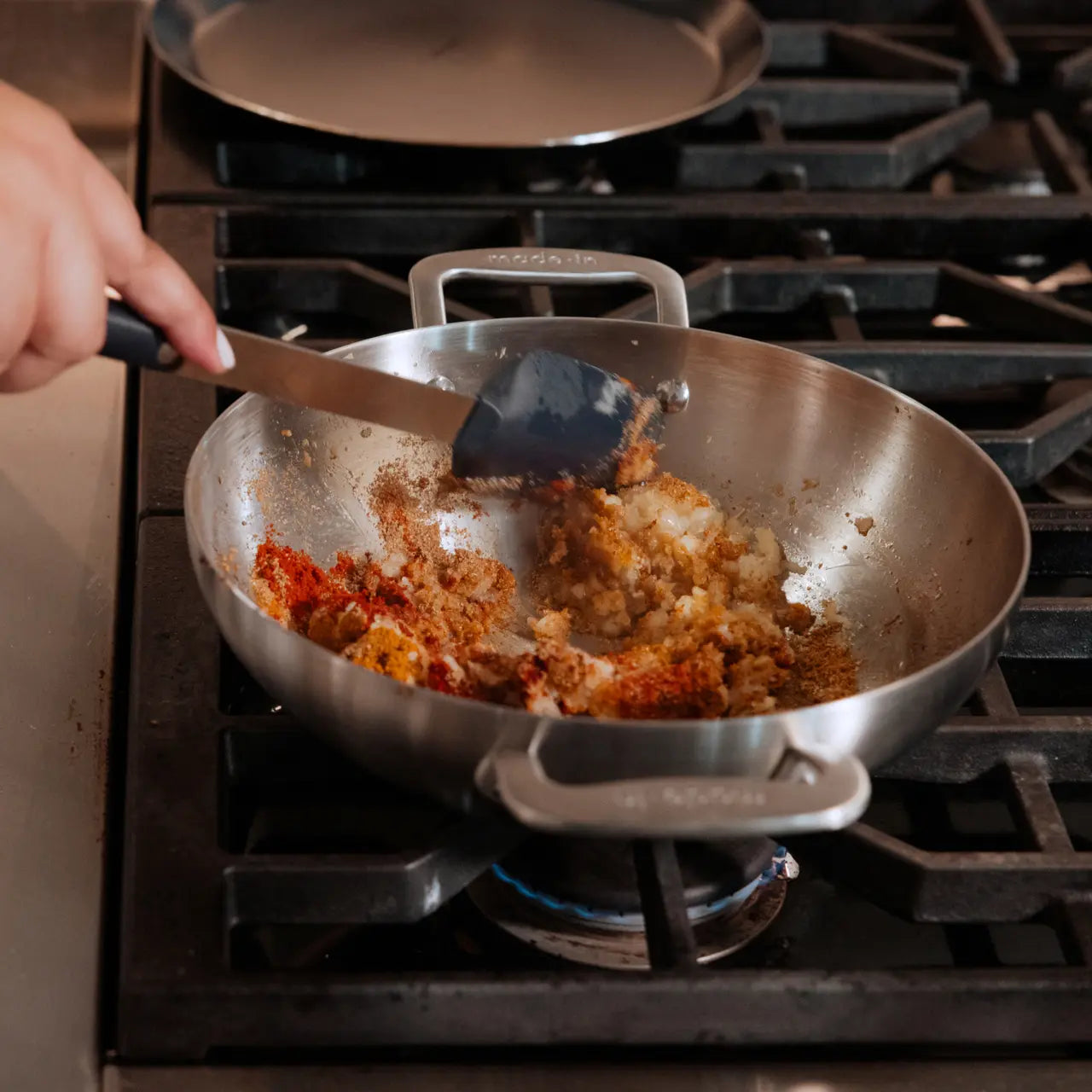 Stainless Clad 3 qt Kadai by Made In