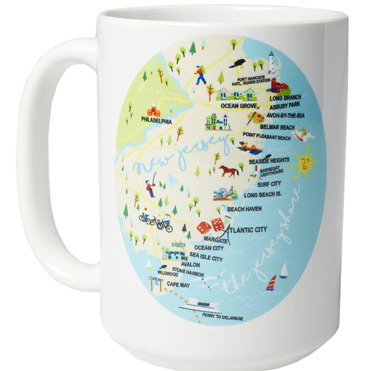 Jersey Shore ceramic Mug