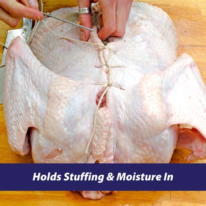 HIC Kitchen Roasting Straight Trussing Needles, Set of 2
