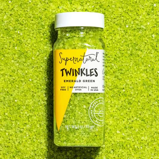 Twinkles Sanding Sugar: Green