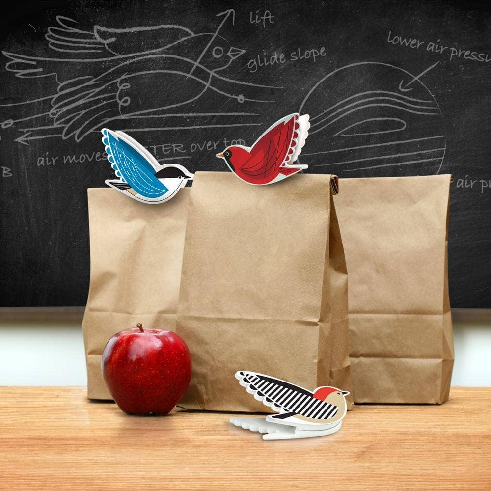 Tweet Treats - Bird Bag Clips - Set of 4
