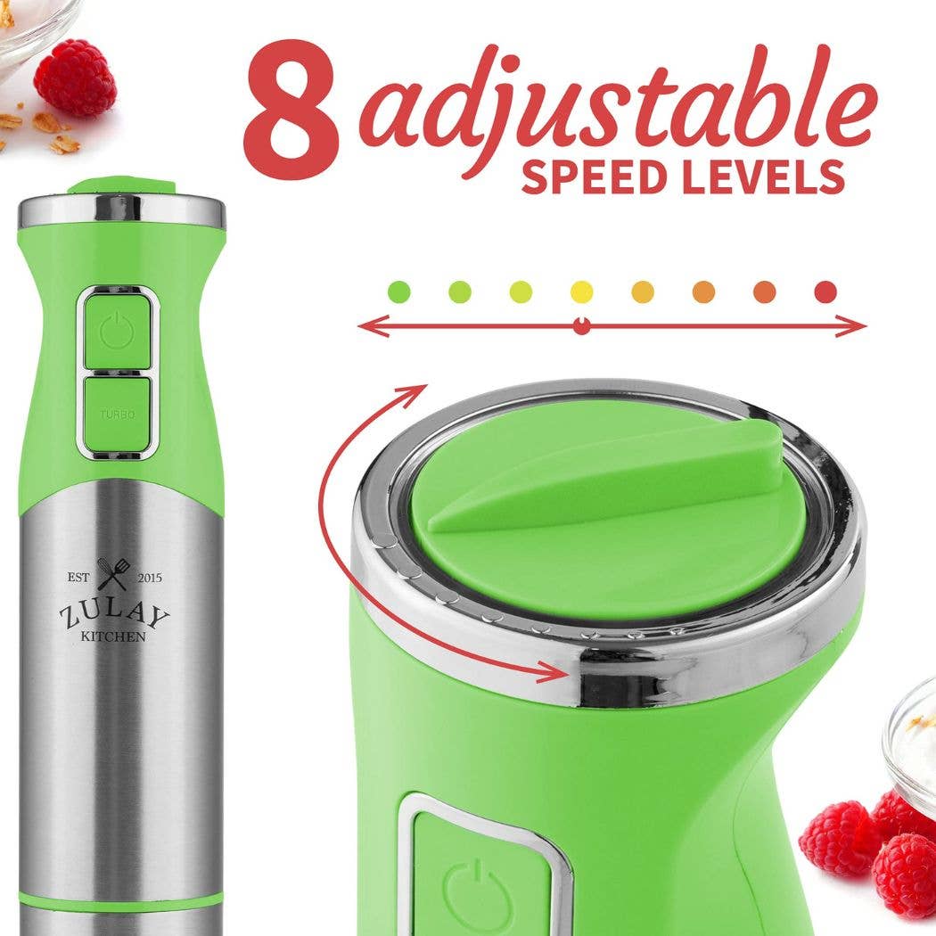 Immersion Blender Handheld 500W - 8 Speed