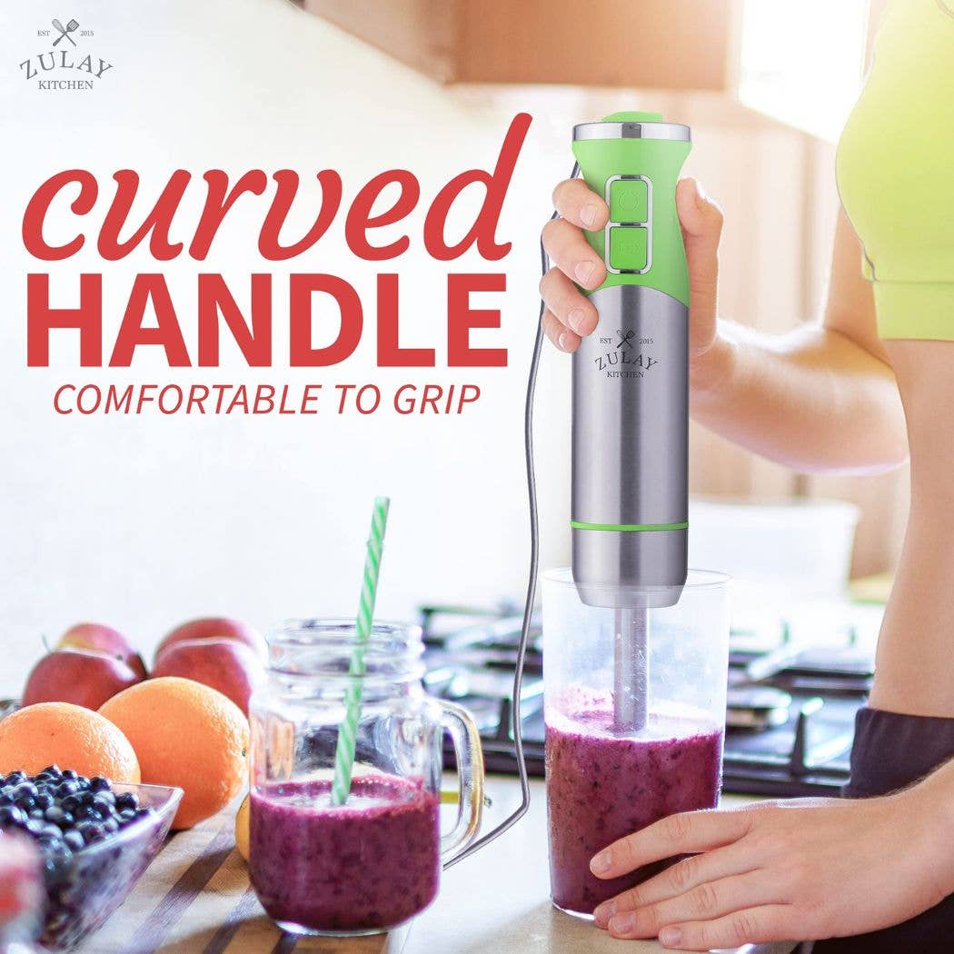Immersion Blender Handheld 500W - 8 Speed