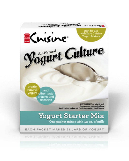 Euro Cuisine RI1020 All Natural Yogurt Starter/ Culture - 10
