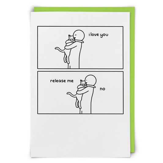 Release Me Greeting Card