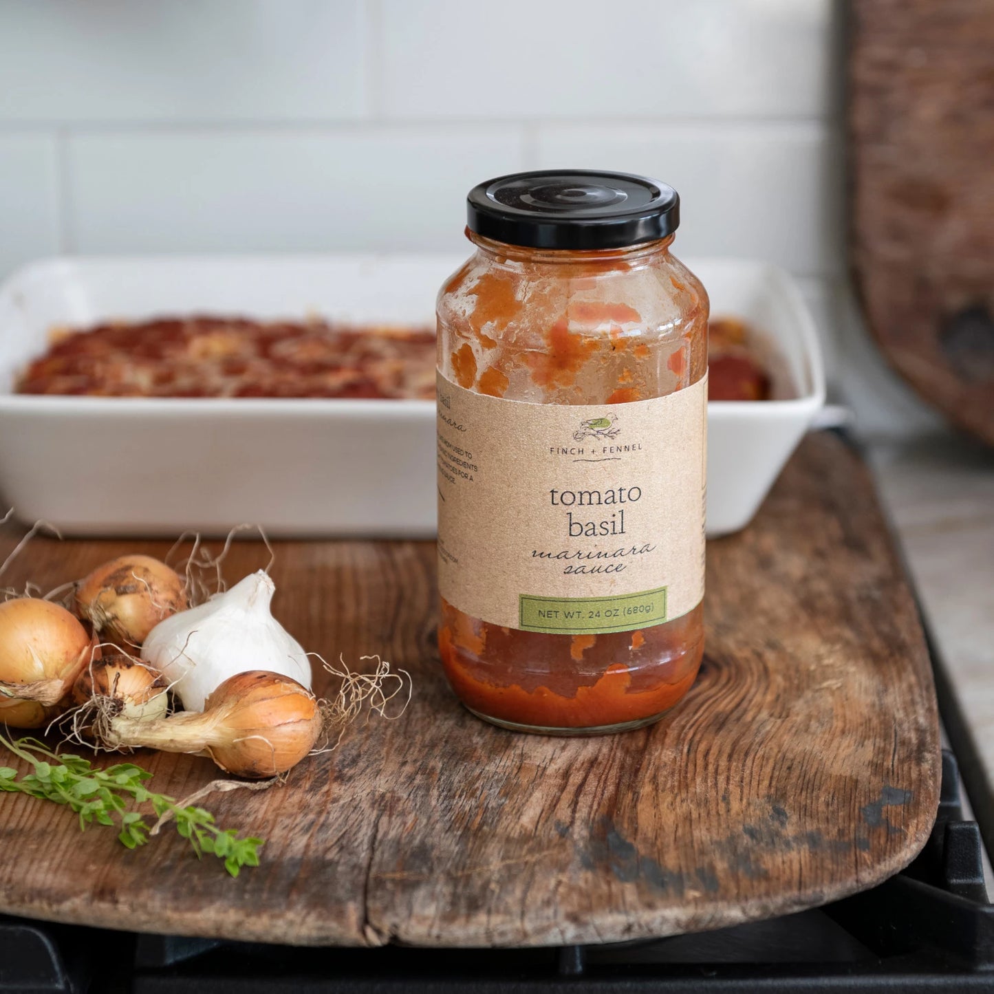 Finch + Fennel Tomato Basil Marinara Sauce
