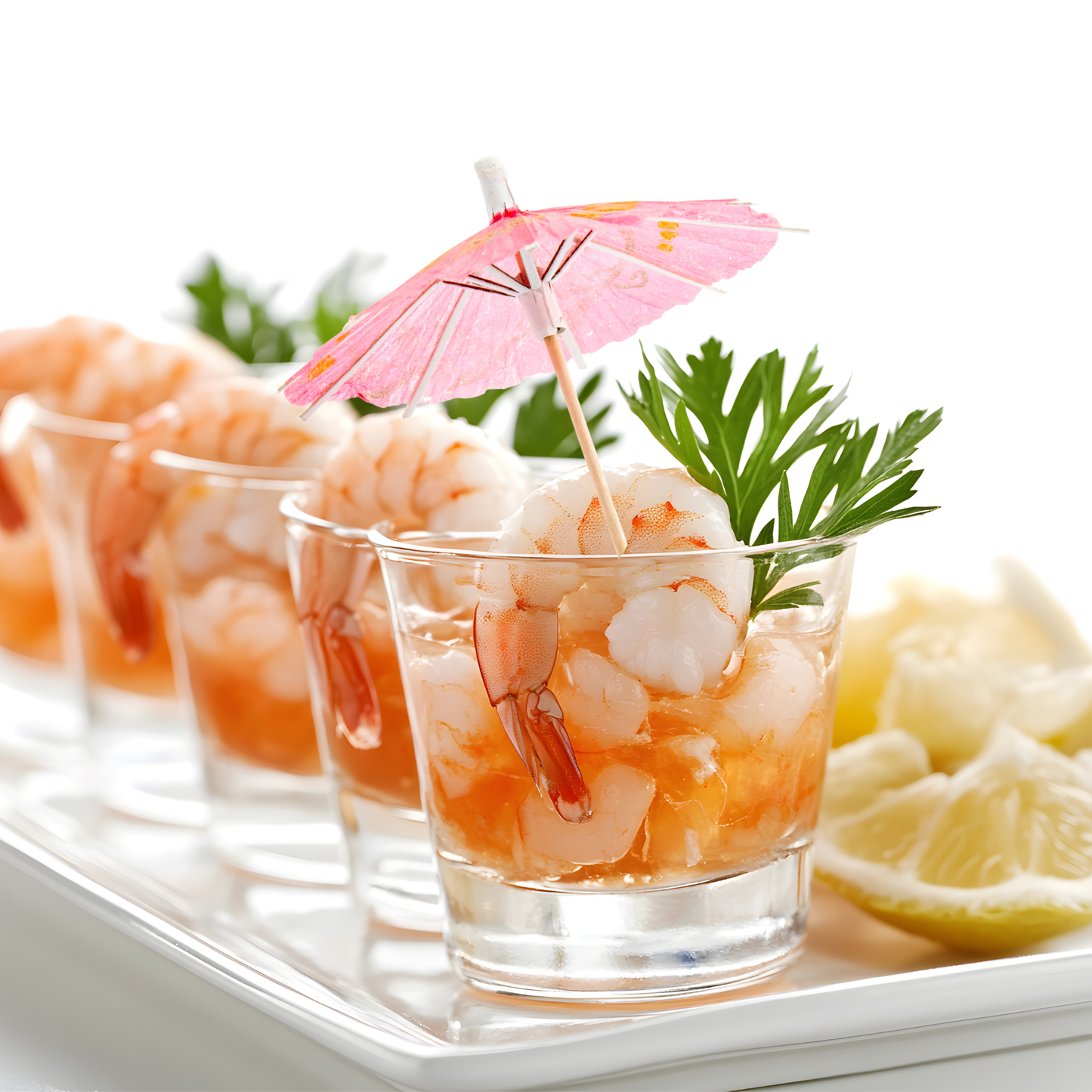 Cocktail Picks - 20 pc Umbrella - 4" / 10 cm