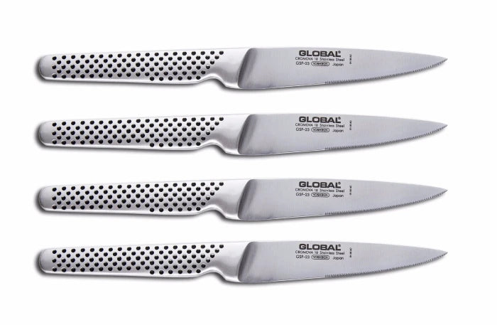 Global 4 pc Steak Knife Set