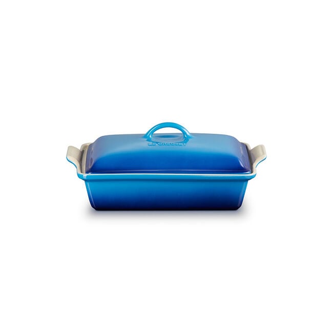 Le Creuset Heritage Stoneware Rectangular Covered Casserole 4Qt