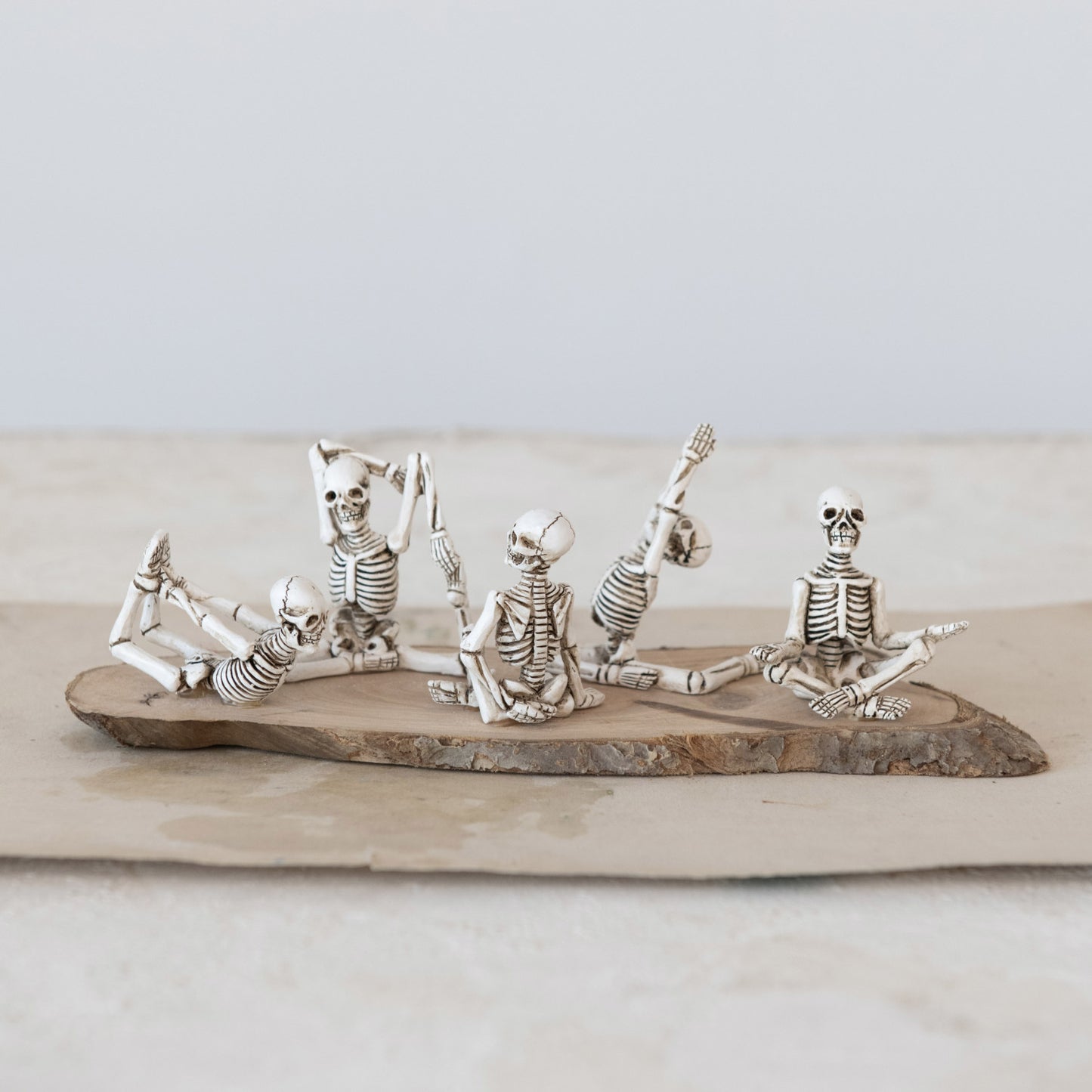 Skeleton in Yoga Pose, 5 Styles