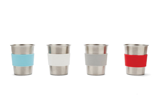 Kids Cup Stainless Steel w/Silicone Sleeve 8oz