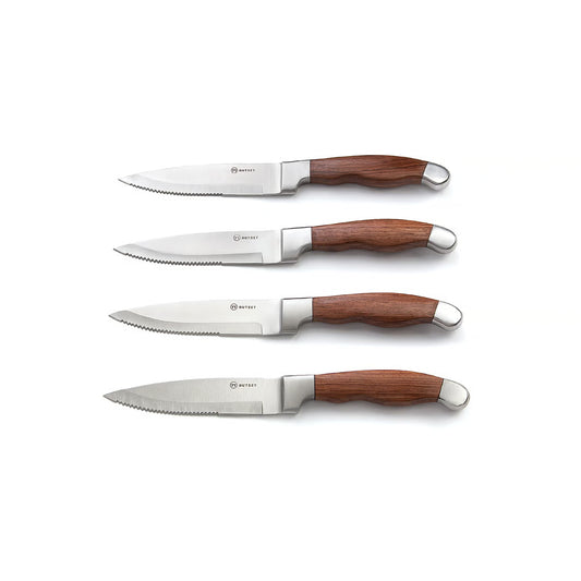 Jackson Steakhouse Knife Set, Stainless Steel 4-Piece
