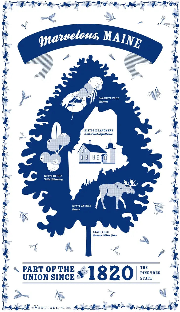 Maine Kitchen Towel
