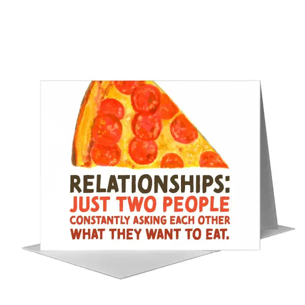 pizza slice greeting card