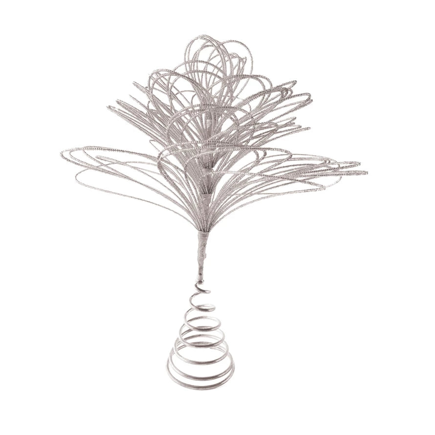 Metal and Glass Beaded Tree Topper