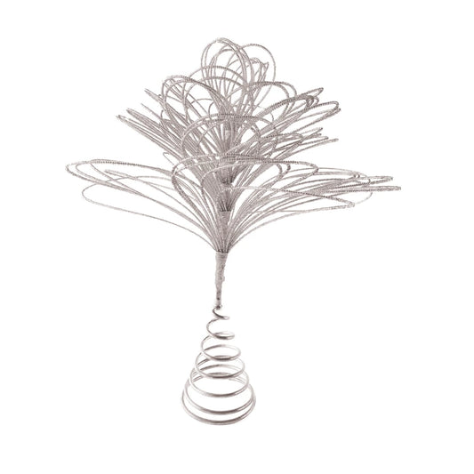 Metal and Glass Beaded Tree Topper