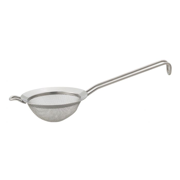 Double Mesh Strainer, Stainless Steel, 7in